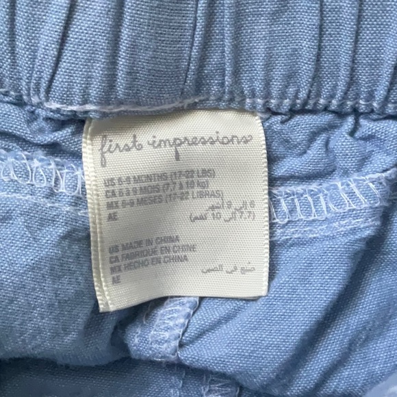 First Impressions bundle of pull-up shorts. 6-9m - Picture 11 of 14